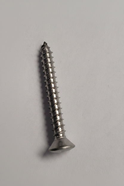 14X2" SS Oval Screw, 4-0268