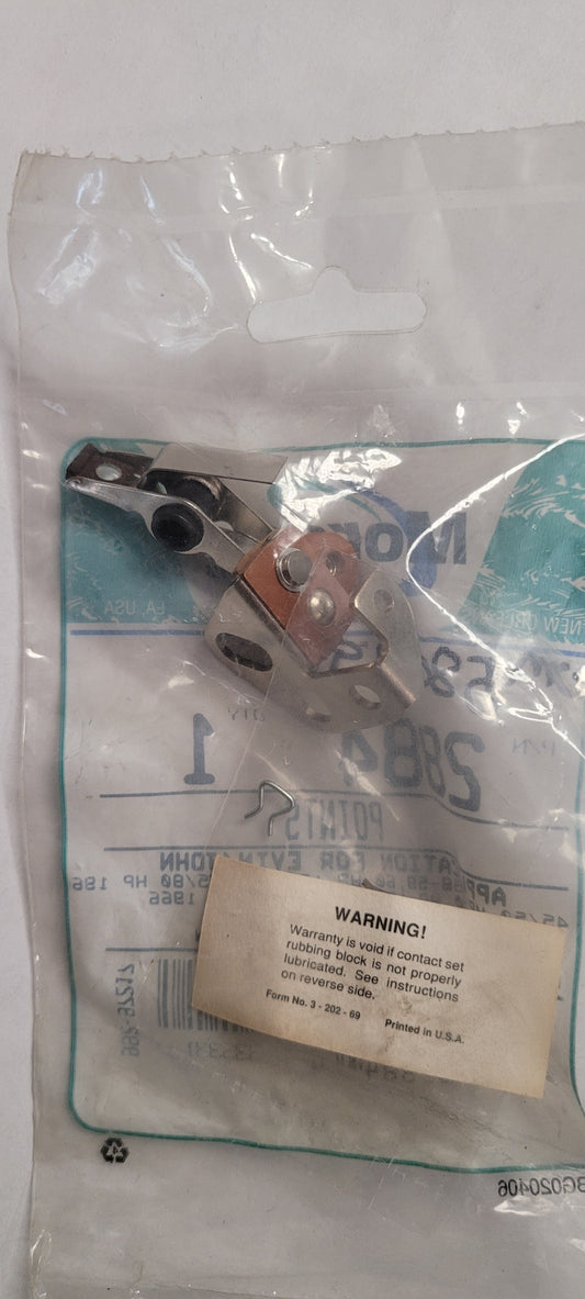 Points/Breaker, Vintage (NOS), Morse/Aqua Power 2884 Repl. Omc 580290