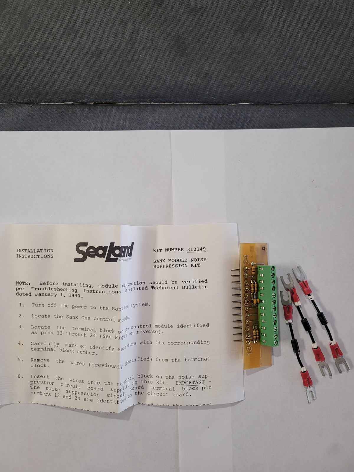Noise Suppression Kit 385310149 Sealand