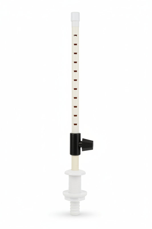 Johnson Pump 90191 Aerator Head - Overall Length 13-3/4" W/Shut Off Valve, CLOSEOUT