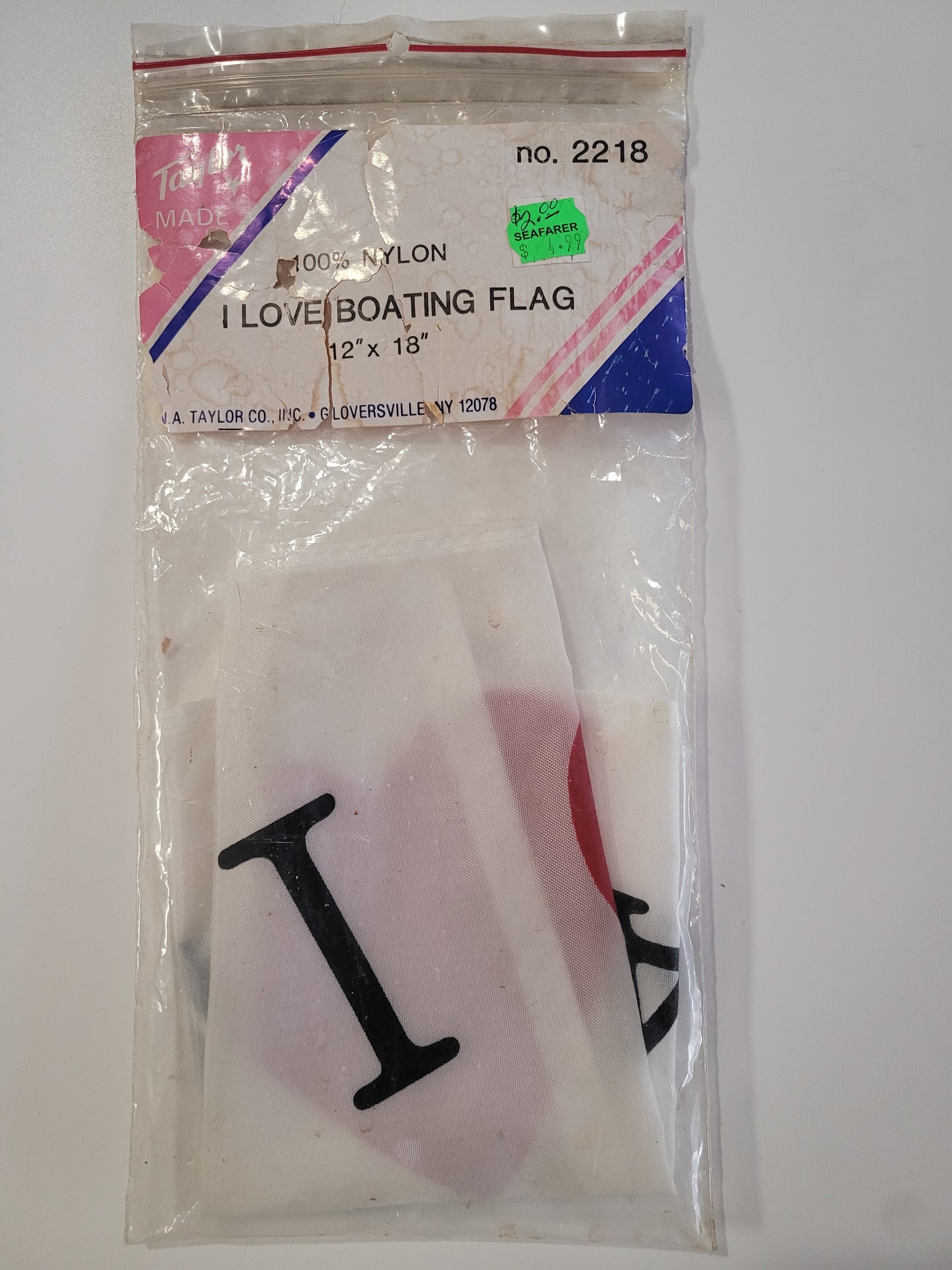 I Love Boating Flag, Taylor Made 2218