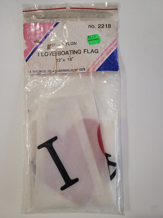 I Love Boating Flag, Taylor Made 2218