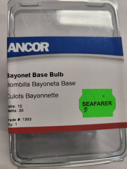 Bulb S.C. bayonet 12v Discontinued