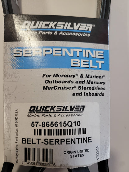 Serp Belt, Quicksilver 865615Q10