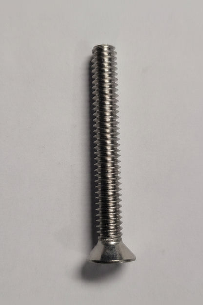 Machine Screw, Flat Head, 1/4"-20x2-1/2", 4-2324