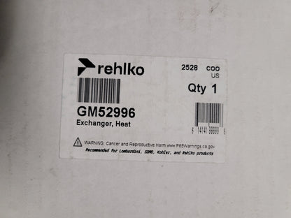Kohler GM52996 Heat Exchanger Tube