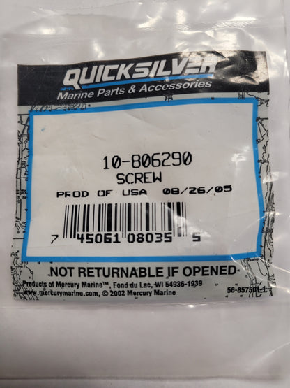 Screw, Anode, Quicksilver 806290