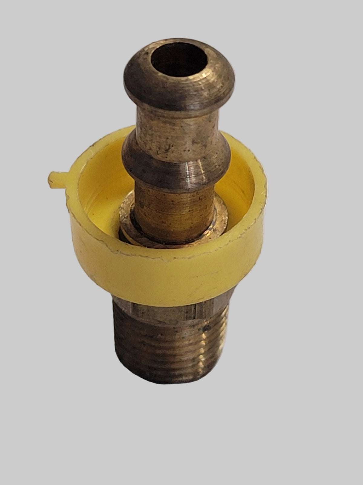 Male Push Lok, Brass,1/4" Barb x 1/8"mip, 30-200