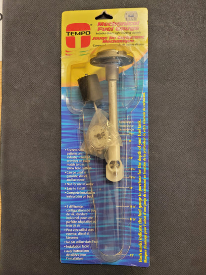 Mechanical Fuel Gauge 12 3/4" Tempo 420050