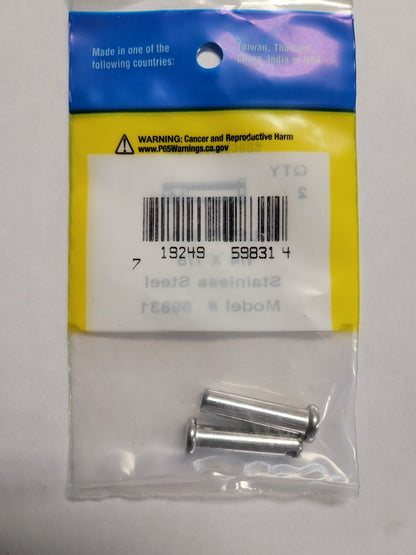 Seachoice Stainless Steel Clevis Pin, 2Pk, 59831