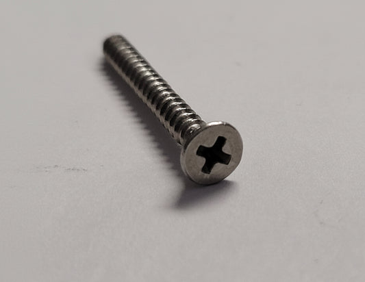 8x1-1/2' Flat Head Screw, SS, 00708