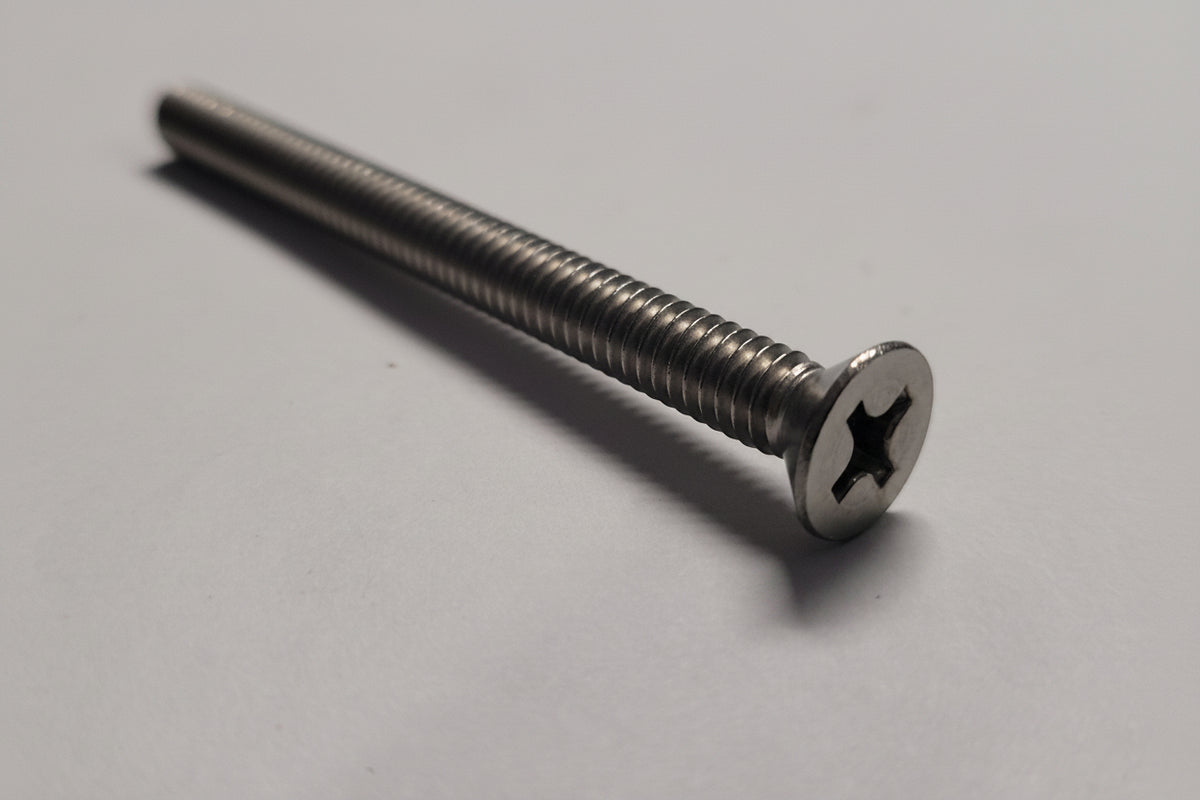Machine Screw, Flat Head, 1/4"-20x3", 4-2325