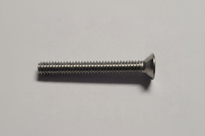 Machine Screw, Flat Head, 1/4"-20x2-1/2", 4-2324