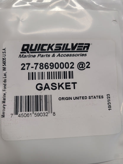 Gasket, Quicksilver 78690002