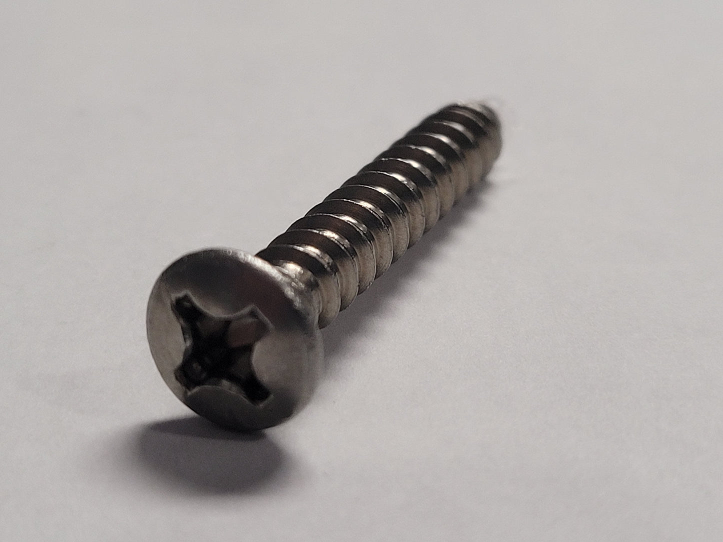 12x2" SS Oval Screw, 4-0256