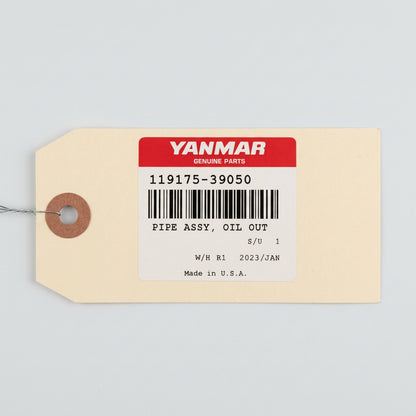 Yanmar Oil Pipe, 119175-39050