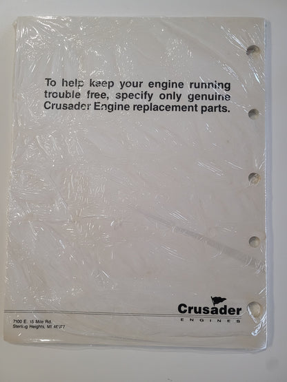 Crusader Illustrated Parts Catalog, TECM 547, CLOSEOUT