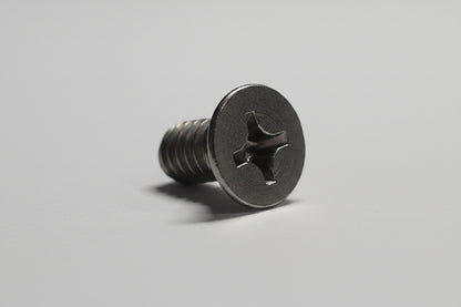 Machine Screw, Flat Head, SS, 1/4"-20x1/2", 00281