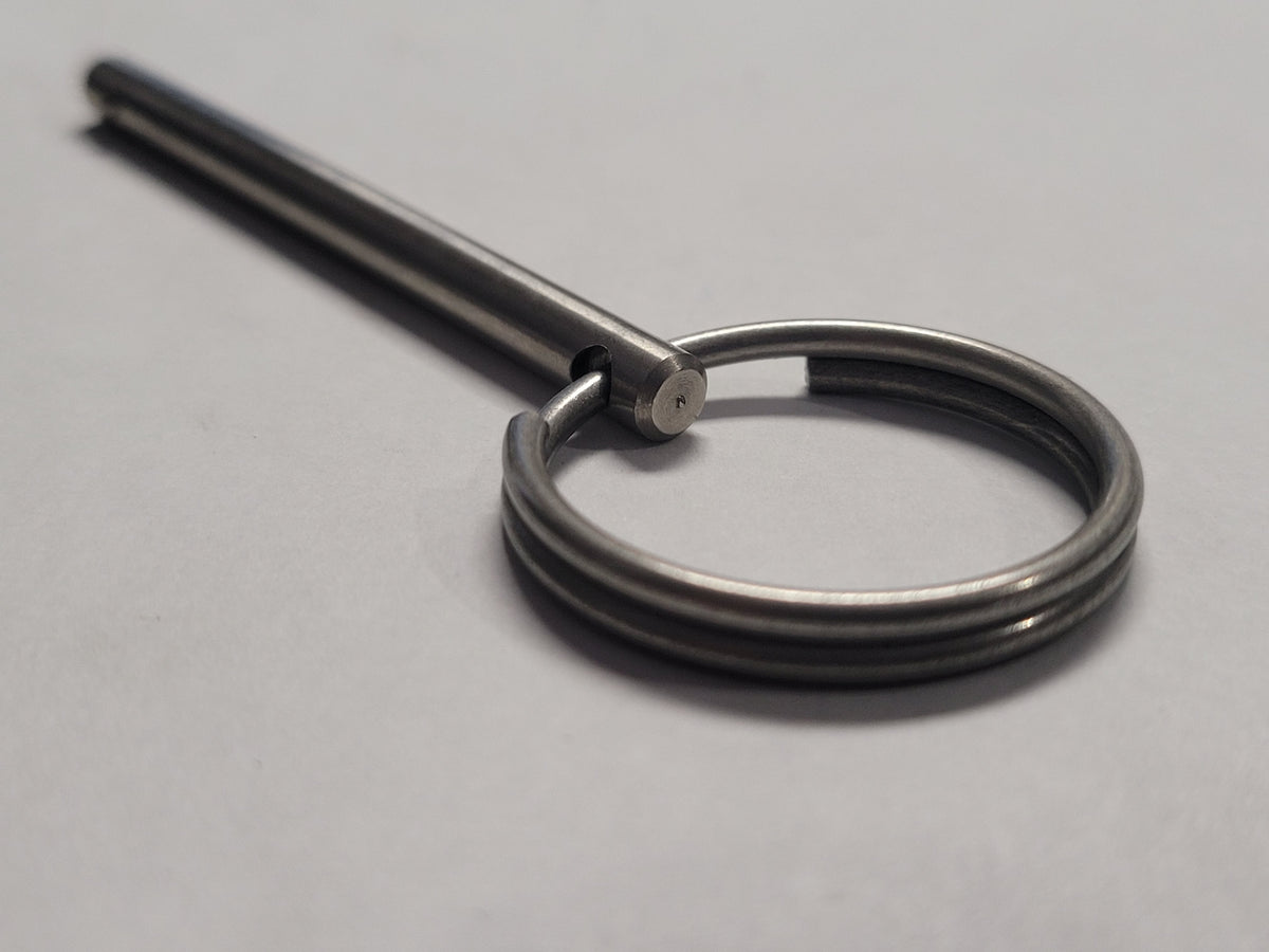 3/16"x 2" quick pin, SS