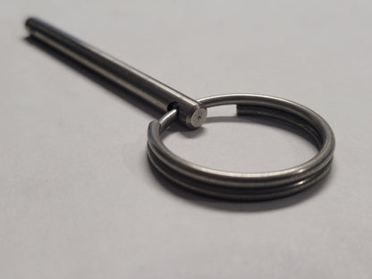3/16"x 2" quick pin, SS