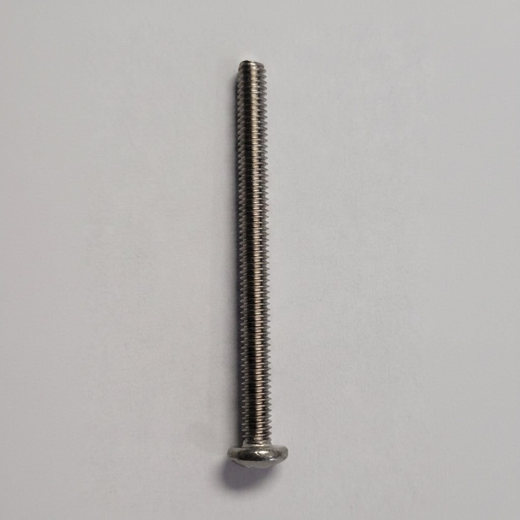 Machine Screw, Pan Head, SS, 8-32x2", 00457