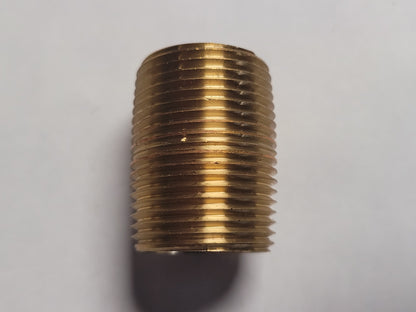 3/4"mip X Close Red Brass Pipe Nipple, 40080