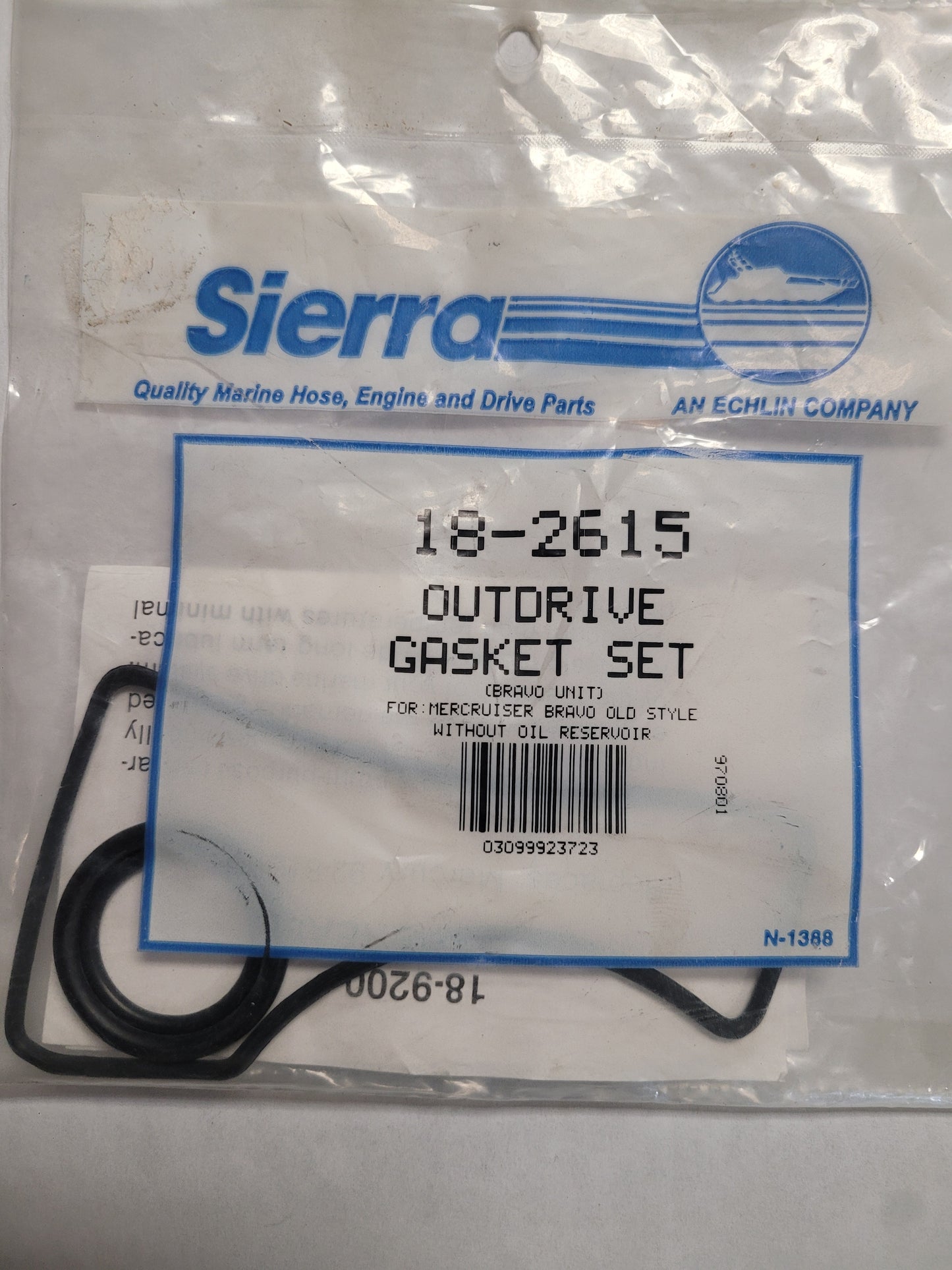 Gasket Set, Old Style Bravo, Sierra 18-2615