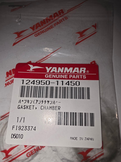 Yanmar 124950-11450 Gasket, Chamber
