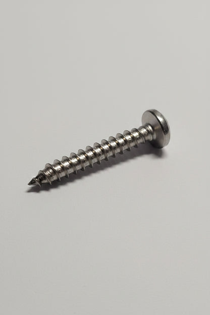 12x1-1/4" SS Pan Head Screw, 4-0201