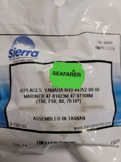 Impeller, Sierra 18-3069