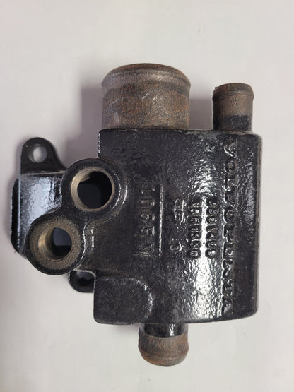 Thermostat Housing, (NOS) Volvo 3861409