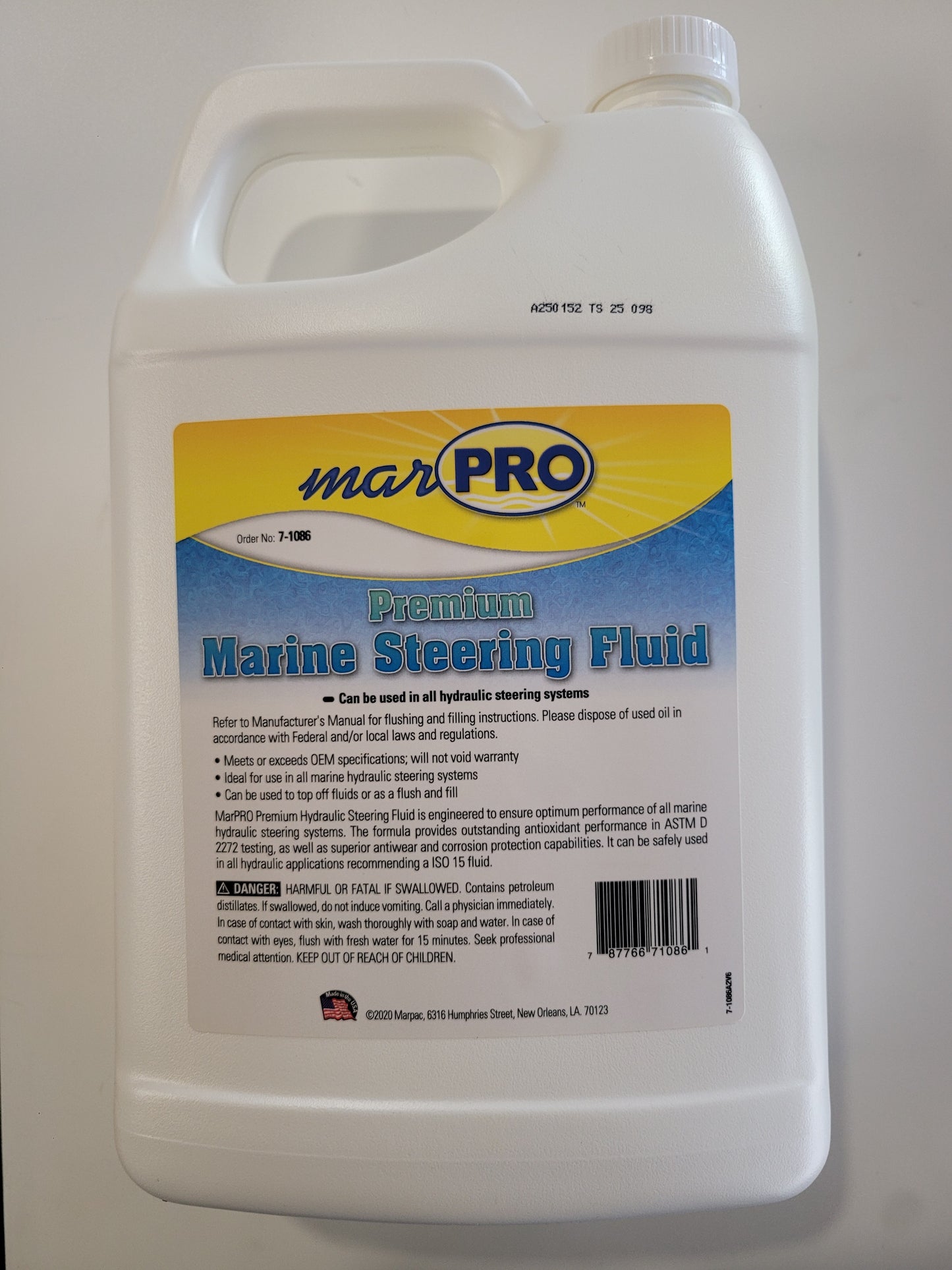 Premium Marine Steering Fluid Gal