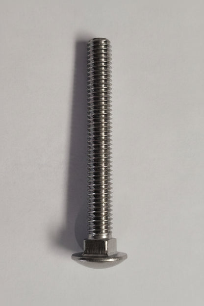 Carriage Bolt, SS, 3/8"-16x4", 4-1069