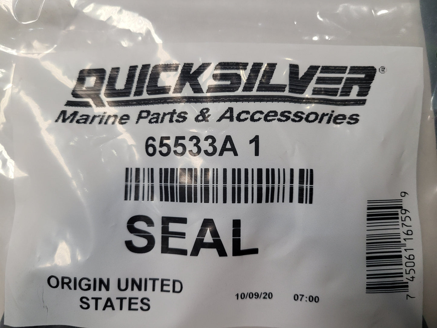 Transom Seal, Quicksilver 65533A1