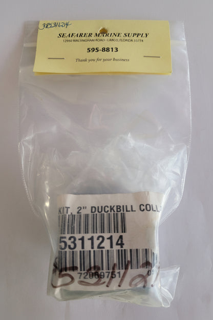 Dometic/Sealand | 2" Duckbill Collar for JW/VG4 | 385311214