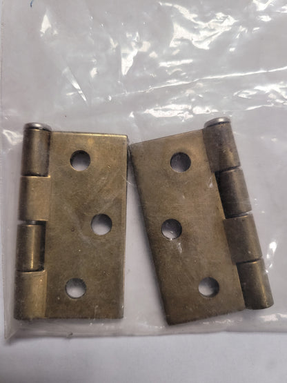 Brass Butt Hinge, 211B **CLEARANCE**