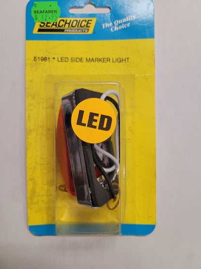 LED red side marker light, Seachoice 51981, (NLA) (Discontinued)