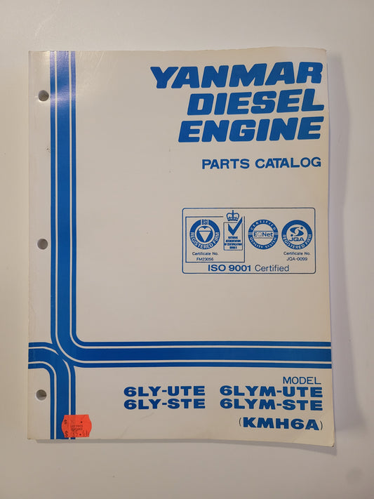 YANMAR Parts Catalog, 6LY, YOOR4361