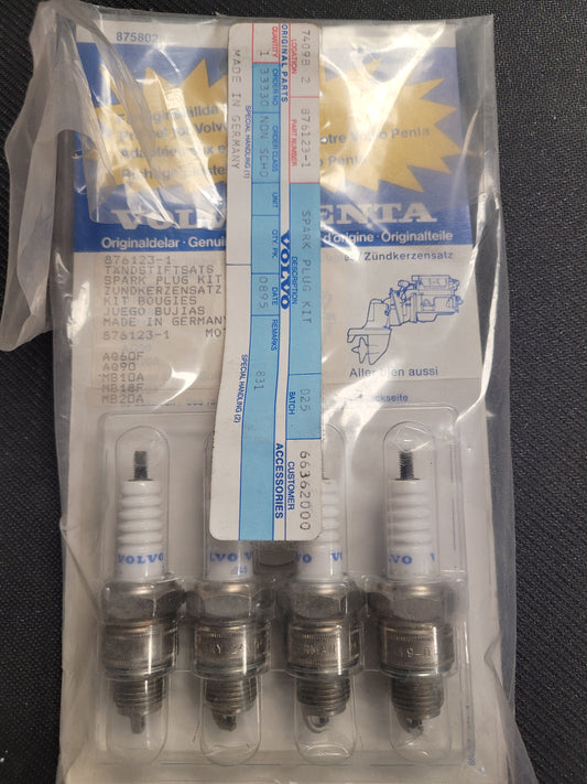 Spark Plug Kit, (NOS) Volvo 876123