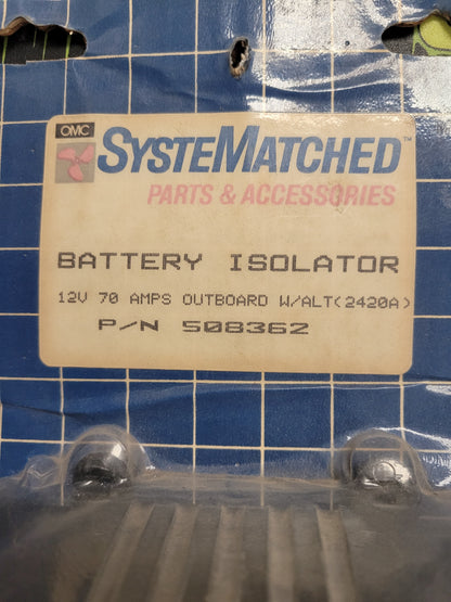 Omc Battery Isolator, 508362