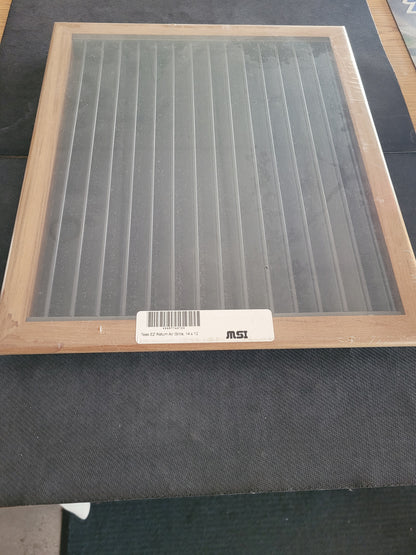 Teak return grille 14x12 RART1412