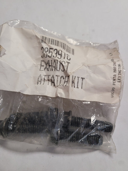 Exhaust mount kit, (NOS) Volvo 3853916