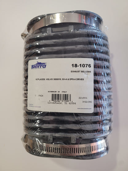 Exhaust Bellows, Sierra 18-7076