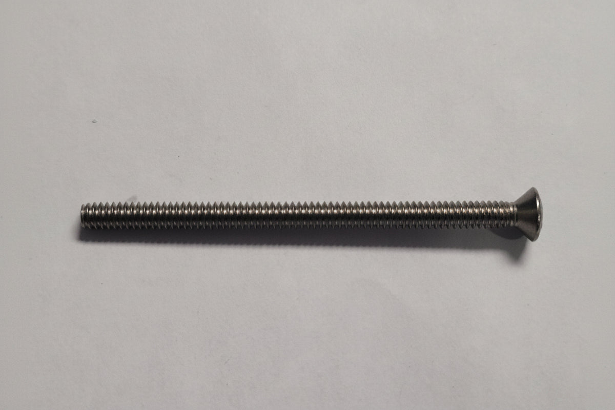 Machine Screw, Oval Head, SS 10-24x3", 8-0698