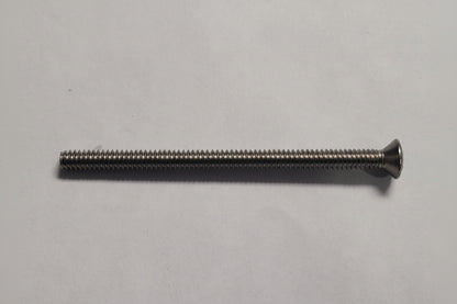 Machine Screw, Oval Head, SS 10-24x3", 8-0698