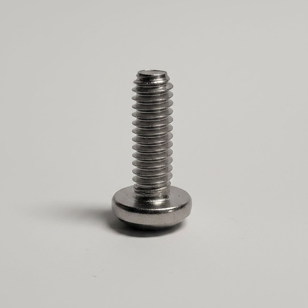Machine Screw, Pan Head, 10-24x1/2", 4-92418