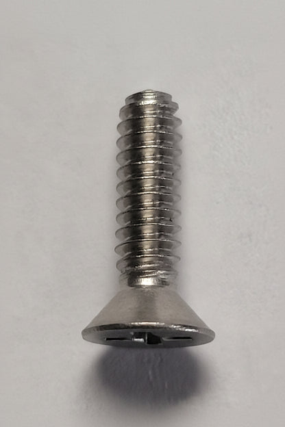 Machine Screw, Flat Head, SS 6-32x1/2"
