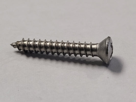 4" X 3/4" SS Oval Screw, 4-0220