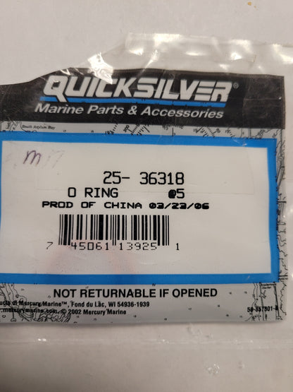 O-Ring, Quicksilver 36318