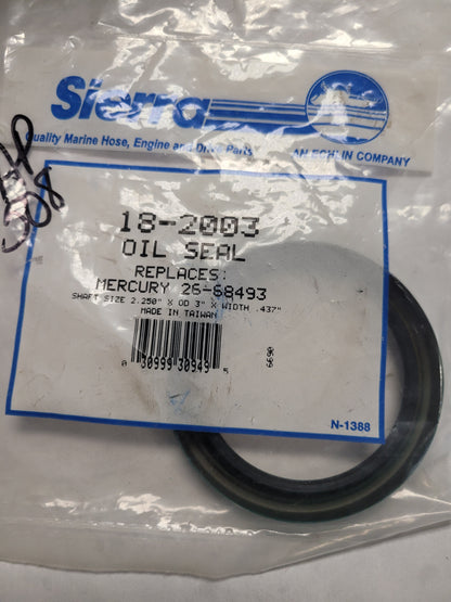 Oil Seal, Sierra 18-2003